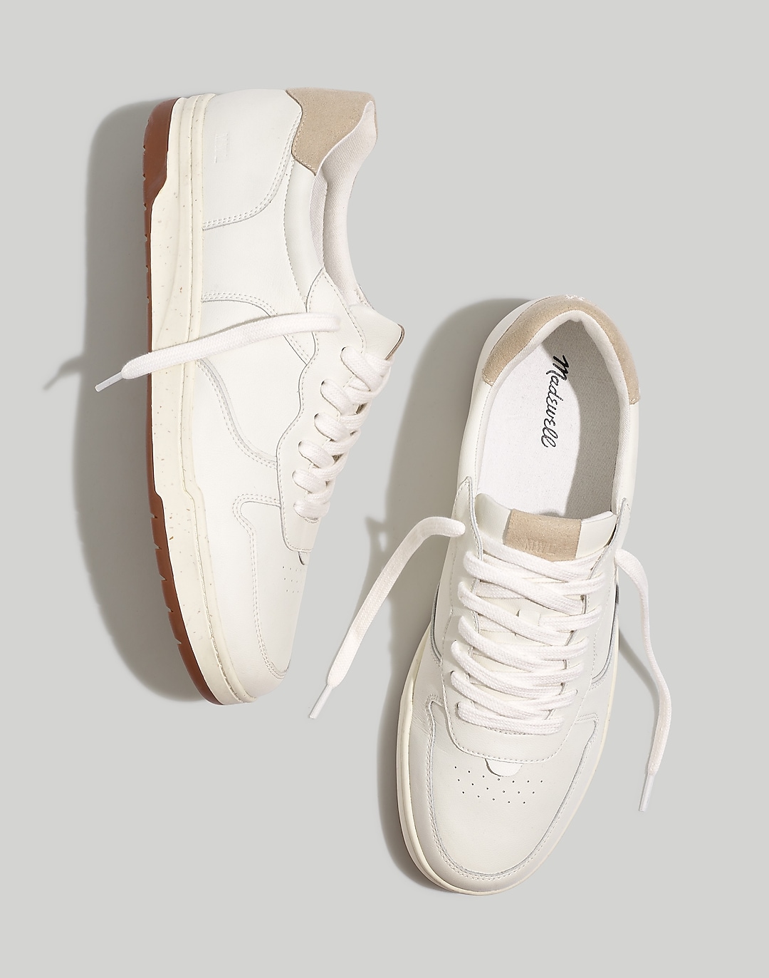 Court Sneakers in Colorblock Leather and Suede | Madewell