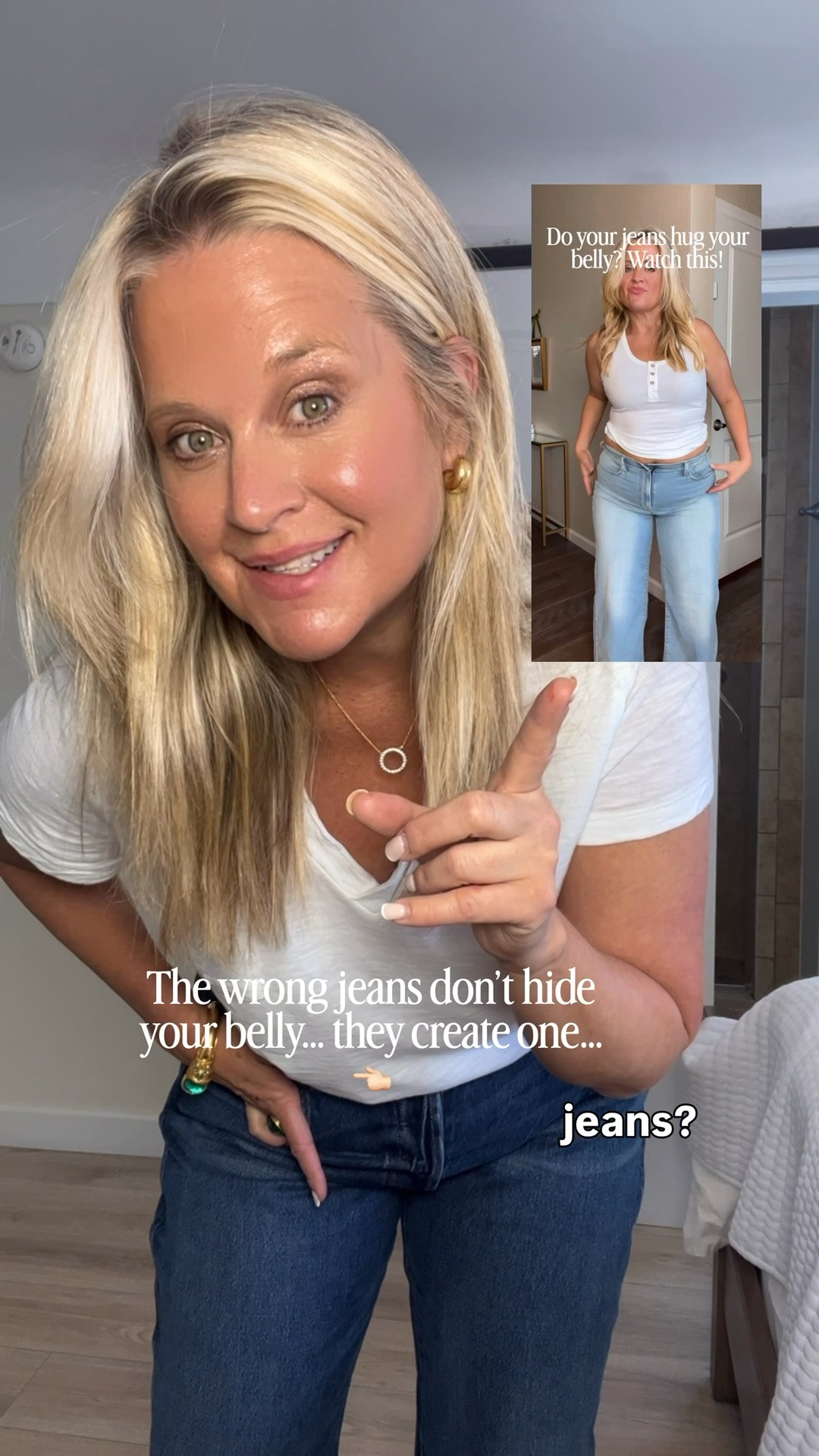 ✨Tap the bell, save and ❤️ start here over 40 fashion, midlife style, midsize fashion and luxury looks for less.  

I try on hundreds of jeans every year, so when I find three pairs under $40 that I genuinely love, I pay attention.

These are the jeans I would buy now and wear straight into fall. They have the structure to flatter, the comfort to wear all day, and the kind of fit that makes getting dressed so much easier.

These are not just good for the price. They are truly great jeans.

If you’ve been looking for that pair you keep reaching for, this is it.

Comment JEANS and I’ll send you all three. 👖🤎

⬇️Sizing information:
12 (size up if in between sizes.) 
T shirt large (size up if in between sizes.) 

👑 Helping you look good, feel good.-Lindsey Denver   Check back daily for belly-friendly style, confidence, and Outfit Physics™.

#LTKOver40 #LTKPlusSize #LTKMidsize