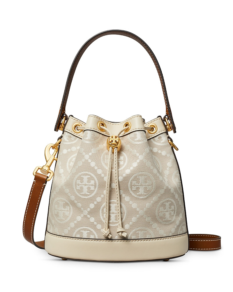 Tory Burch T Monogram Jacquard Bucket Bag | Bloomingdale's (US)