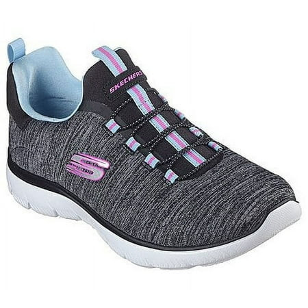 Skechers Women s SUMMITS-FRESH IMPRESSION Slip-On Athletic Sneaker Wide Width Available | Walmart (US)