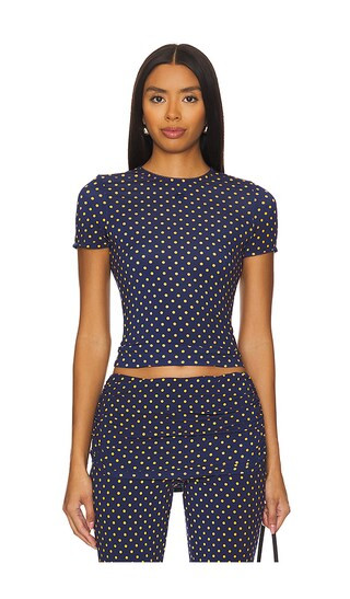 Mini Tee in Polka Dot | Revolve Clothing (Global)