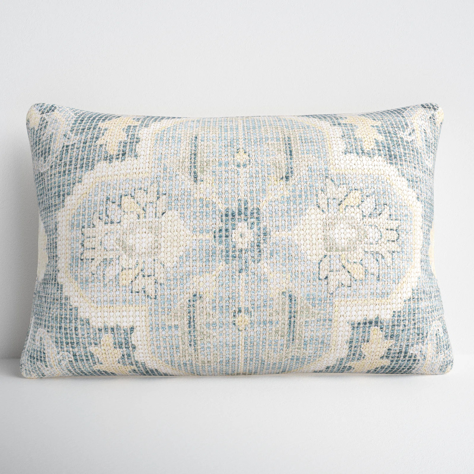 Alain Floral Cotton Blend Throw Pillow | Wayfair North America