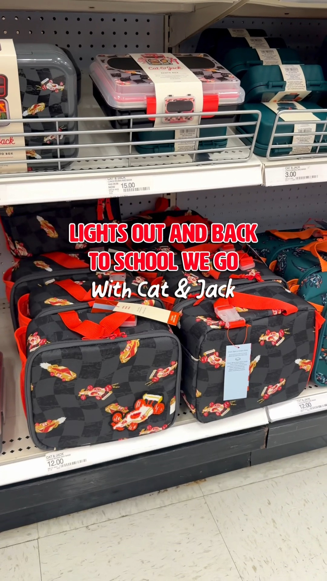 🚗💨 Back to school, but make it speedy!

Motorsports mamas, this one's for you! 🏁🚗💨
The new Cat & Jack race car collection is here and it's packed with the cutest back-to-school finds for your little speedster. From lunch boxes and water bottles to sandwich cutters, ice packs, and more—everything is ready to race into the new school year. 🎒📚
Shop all my favorite finds linked here before they speed away! 🏎️✨
#LTKKids #LTKFamily #CatAndJack #TargetFinds #BackToSchool #SchoolLunchIdeas #BackToSchoolShopping #RaceCarKids #MotorsportsMama #TargetStyle #FirstDayOfSchool #LunchBoxInspo #BoyMomLife #KidsStyle

#LTKKids #LTKmomlife #LTKKids #LTKHome