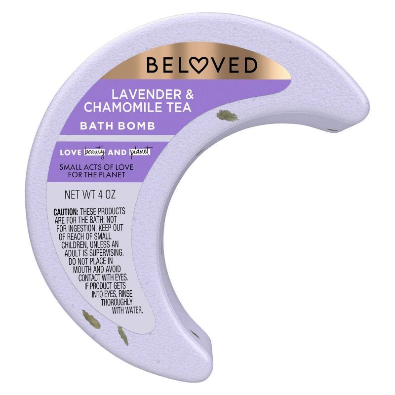 Beloved Lavender and Chamomile Tea Bath Bomb - 4oz | Target