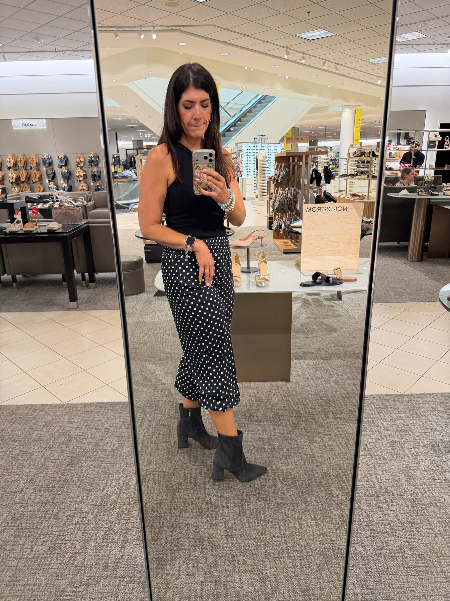 How adorable are these shoes for fall?! 
Nordstrom Sale finds 🤍 Wearing a size 8/M in the tops and bottoms. Size 29 in all of the jeans, except the Levi’s (I sized up to a 30).

Nordstrom Sale, Nordstrom Anniversary Sale, workwear, midsize fashion, midsize fall outfits, easy outfit ideas, fall outfit inspiration, OOTD, casual style, office outfits, denim, wardrobe staples

#LTKSeasonal #LTKOver40 #LTKSaleAlert