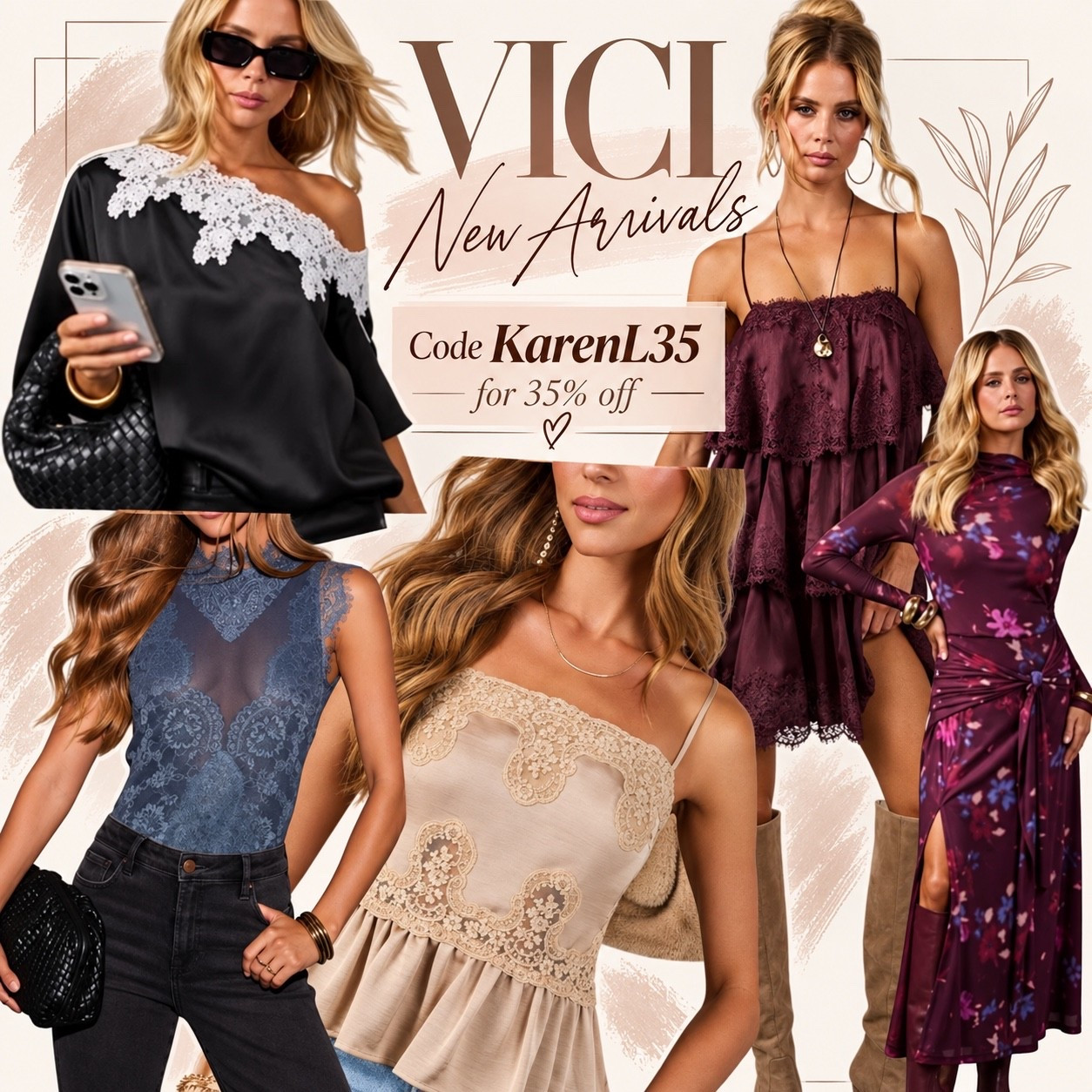 New Vici 💗use code KarenL35

#LTKdayinmylife #LTKgrwm #LTKSeasonal