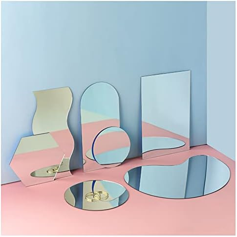 GISELA D Acrylic Mirror Reflection Board Geometric Shape Photo Background Props Set Photography O... | Amazon (US)
