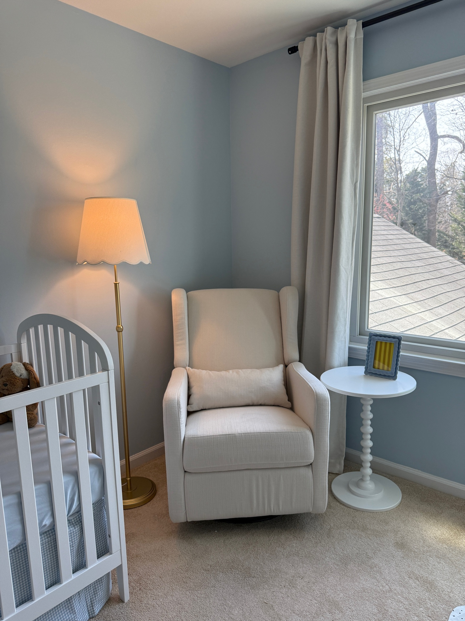 im obsessed with this little corner of babies nursery 🥹

#LTKBaby #LTKHome