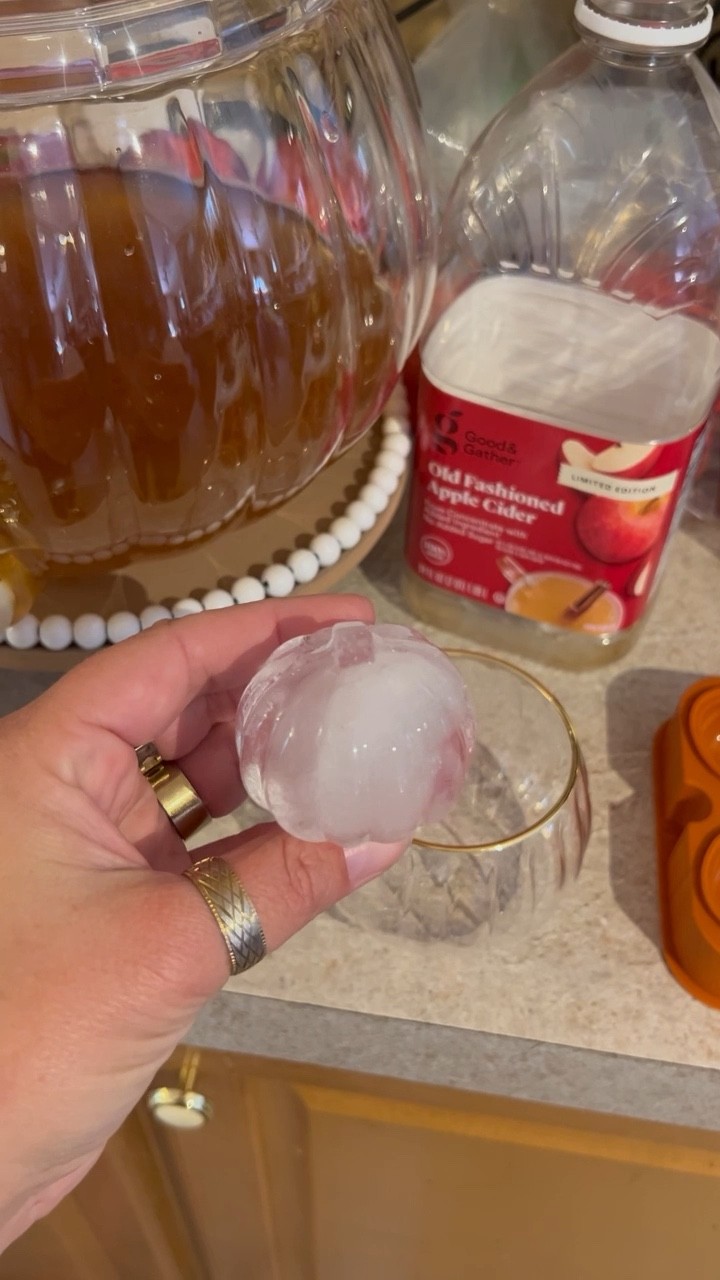 Pumpkin ice cubes! These are too dang cute!! 

#LTKhome #LTKHoliday #LTKSeasonal