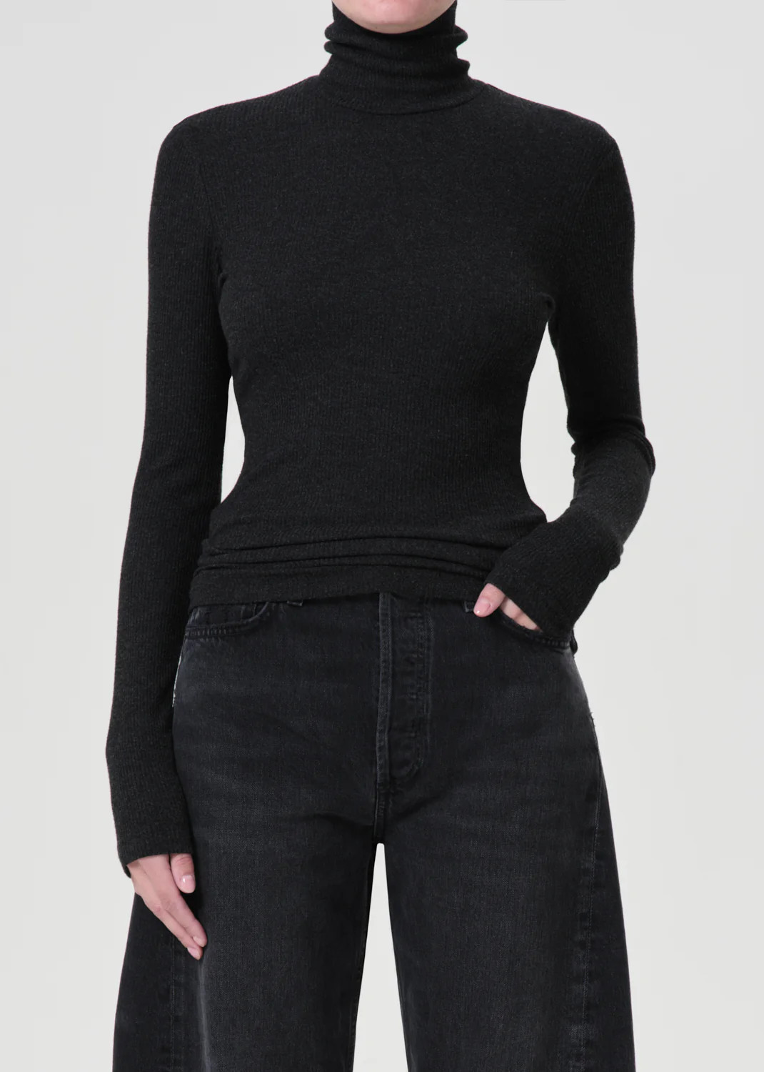 Pascale Turtleneck in Katniss | AGOLDE
