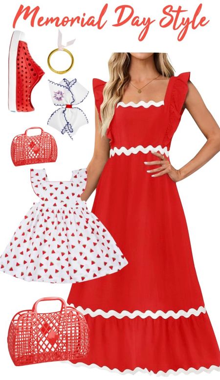 Memorial Day outfits for mom and daughters 

#LTKParties #LTKKids #LTKFamily