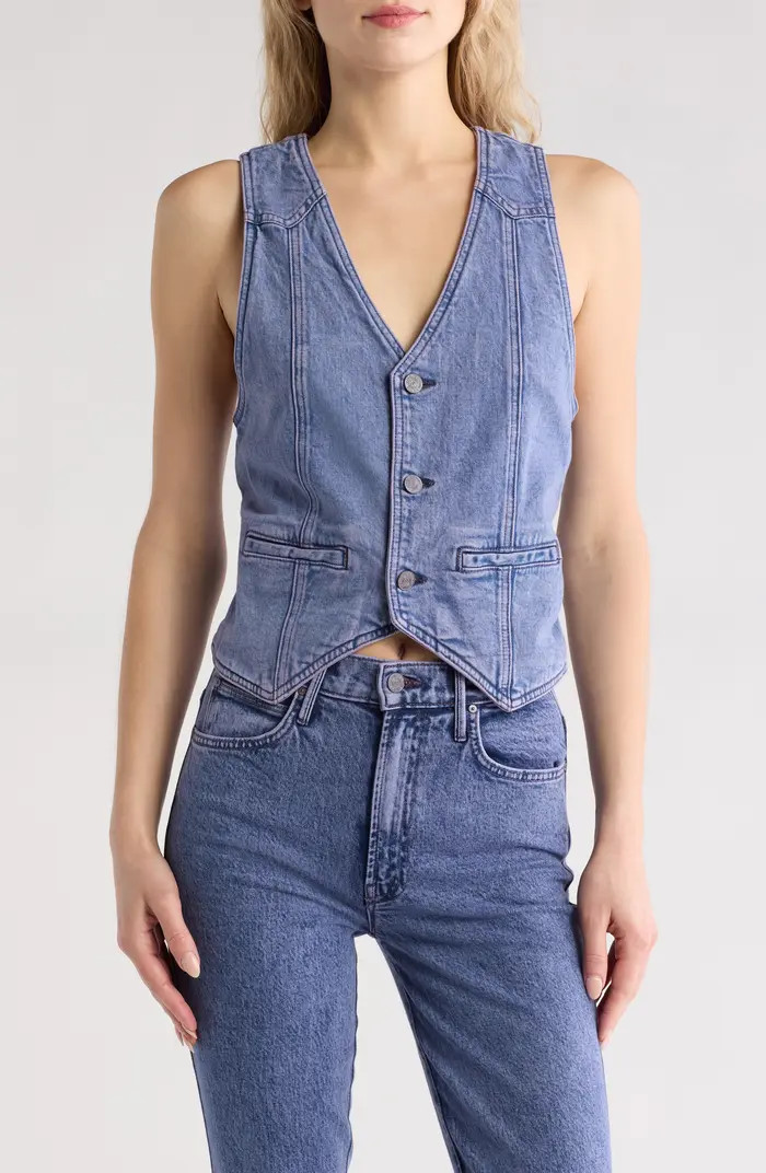 The Masked Rider Denim Vest | Nordstrom Rack