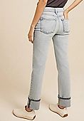 edgely™ Super High Rise Relaxed Straight Jean | Maurices
