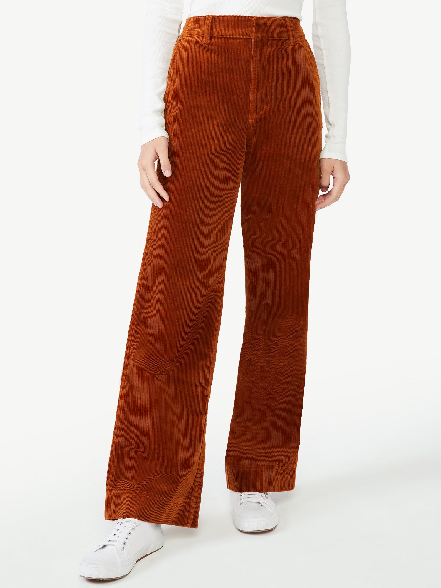 Free Assembly Women's Utility Wide Straight Pants - Walmart.com | Walmart (US)