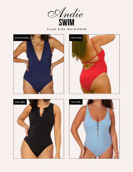 My favorite plus size friendly one piece swimsuits from Andie Swim

#LTKswim #LTKSeasonal #LTKplussize