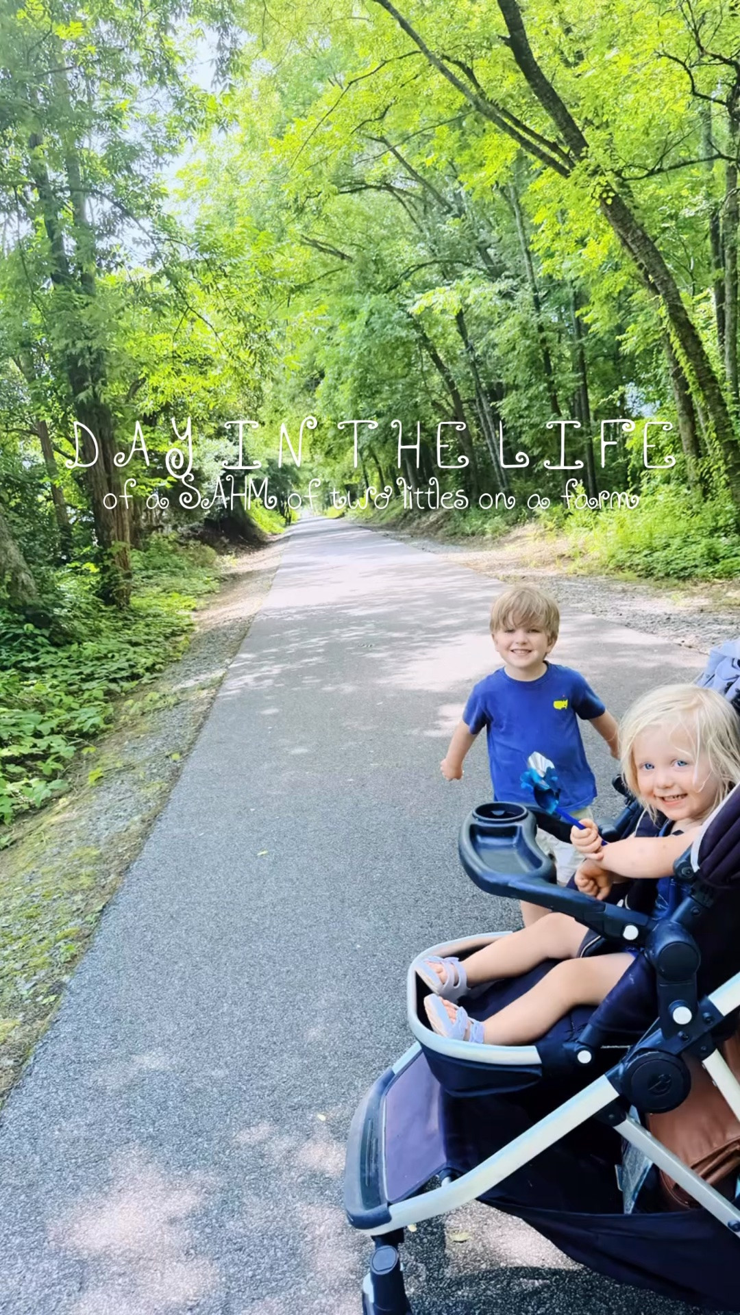 Living in the   g o o d  o l ‘ d a y s  y’all!!! 👶🏼🌾🌳🤎 #dayi̇nmylife #aboutyesterday #ditl #sahm #mamaoftwolittles 

Homemade sourdough 🍞, farm fresh eggs 🥚, and all the sweetness 🐴 these little country mornings 🐓 of ours these days here in the farm!! 🌻Then we were off to swim lessons with our little water-lovin’ fishie 🐟 - he lovessss Ms. Jenny!!! 🤩 Look forward to these every week over the summer!! 🌞 And look at our little fish 🐠 go 👏🏽 y’all!! 🫧 This gorgeous day ☀️ called for a walk on the downtown trail 🌳 afterwards and we even found some secret slides 🛝, too!! And ofcourse picnic 🧺 lunches 🥪 along the way!! 🥰

Is there anything better than farm fresh 🐓 eggs 🥚 and homegrown veggies 🥒💛 from the garden 🪴 to get to share with your neighbors?! 🫶🏽 Went on a good walk down to our neighbor’s house 🏡 to deliver 🧺 and got to stop and play in the creek 🌿 and watch all the duckies 🦆 and geese 🪿 by the pond, too - every child’s dream 💭 !! 🩵 I will never get over that this is our home - thank you, Lord!! What a beautiful slice of heaven it is here!! 🌾☀️ 

And a yummy 😋 Mexican dinner tonight 🌮 with veggies 🥗 straight from the garden 🪴 is always a win!! 🏆 Oh how we love sweet summertime!! 🌞Nothing beats summer nights like this - swinging on the porch swing and watching the sunset 🌅 over the garden!! 🪴 And look at those horsie 🐴 friends, too!! 😍