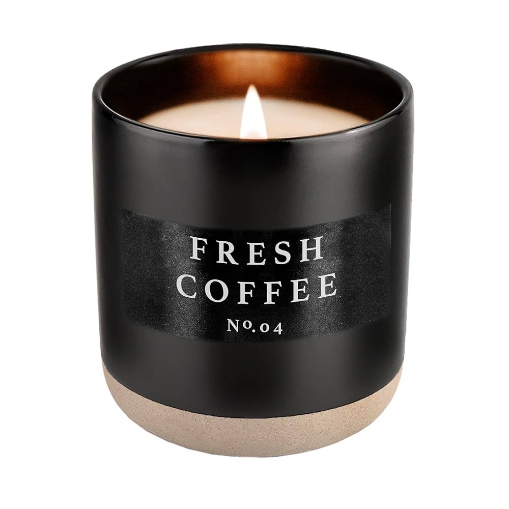 Sweet Water Decor Fresh Coffee Soy Candle | Caramel Creme, Mocha Latte, Kona Coffee, and Sugar Ca... | Amazon (US)