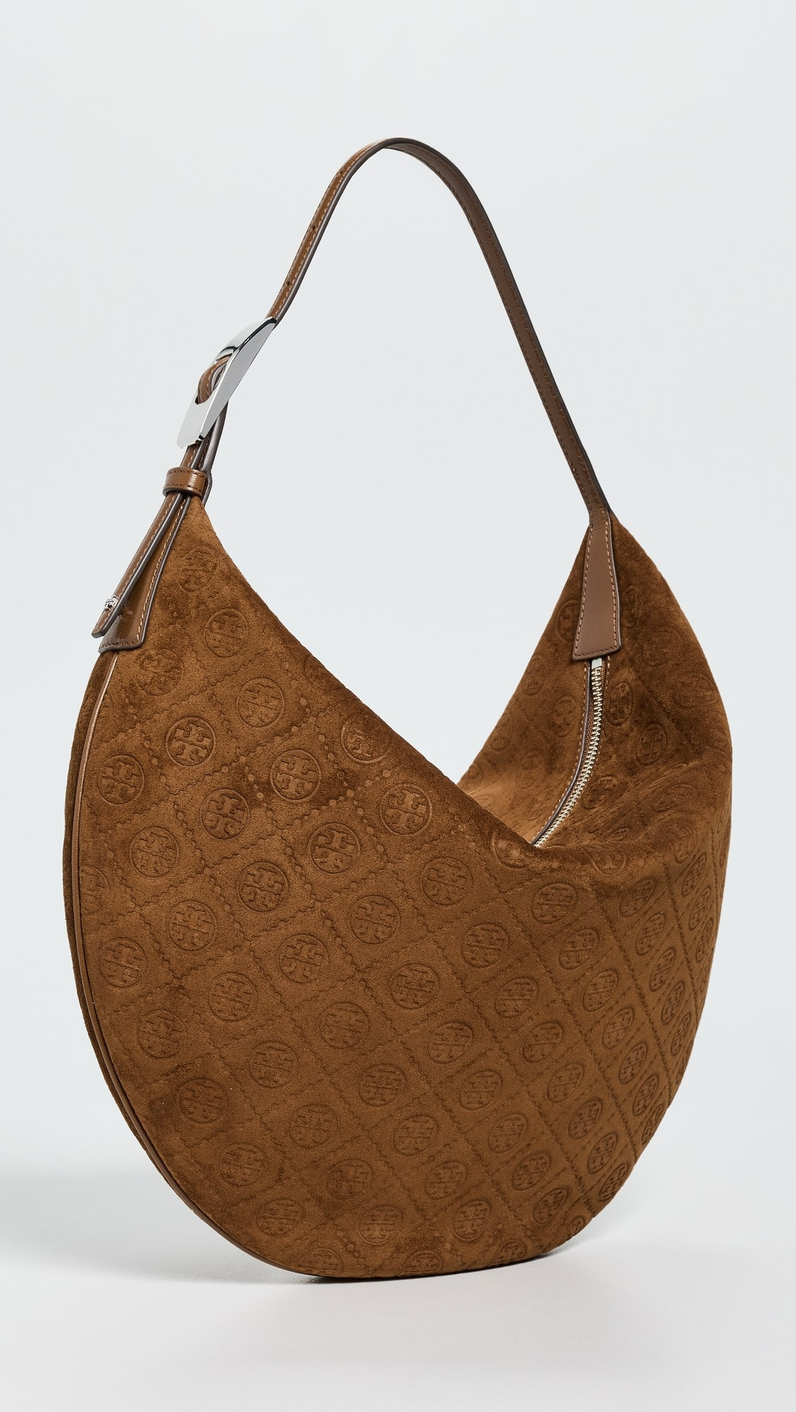 T Monogram Suede Balloon Bag | Shopbop