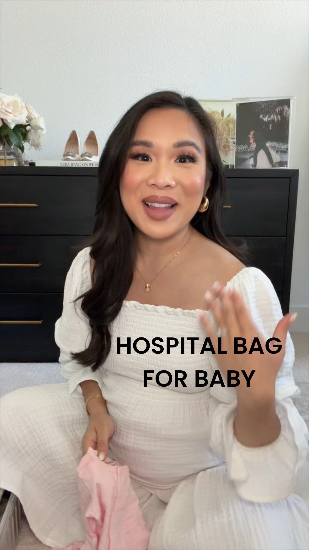 Hospital bag for baby girl! So fun being able to pack for her. Packing swaddles, footies, hats, and more  

#LTKItBag #LTKBaby