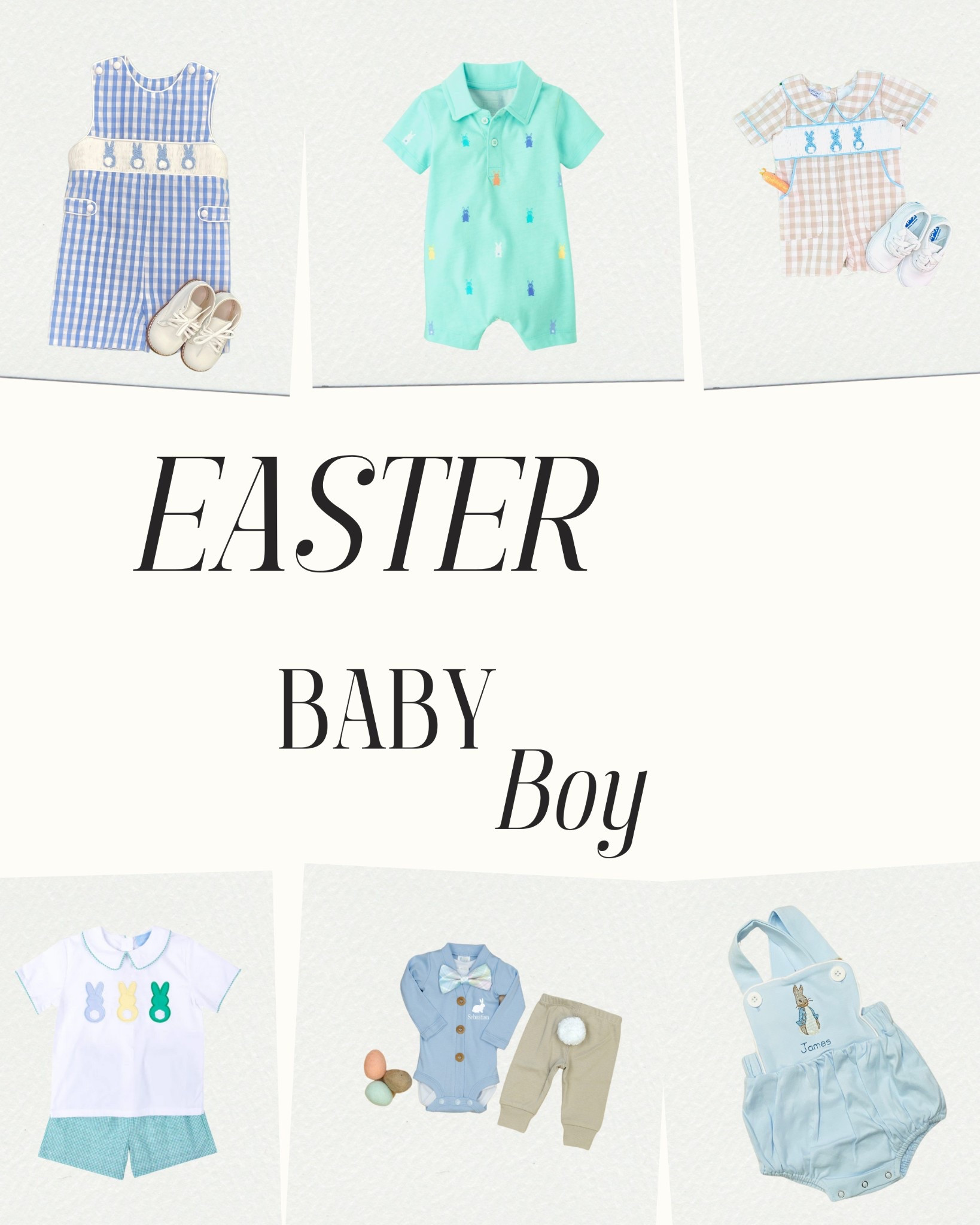 Easter baby boy 

#LTKKids #LTKBaby #LTKSeasonal