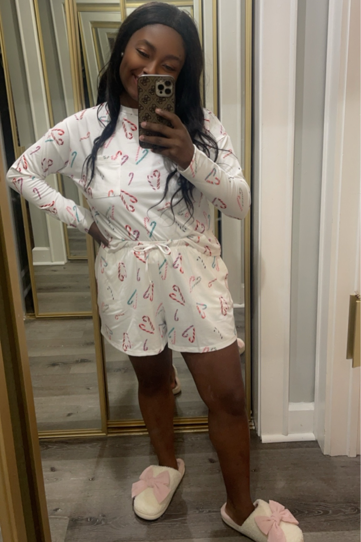 Candy Cane pj set from target 🩷🍭

#LTKHoliday #LTKfindsunder50