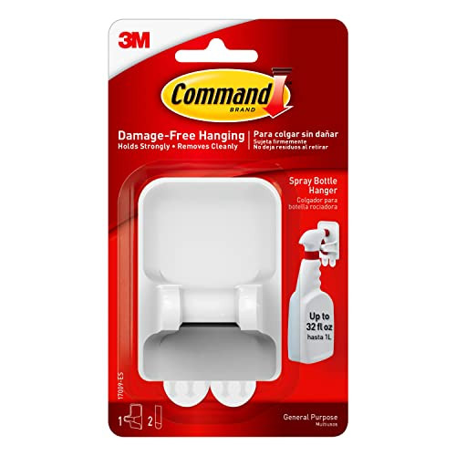 Command Spray Bottle Hanger with 2-Strips, Organize Damage-Free | Amazon (US)
