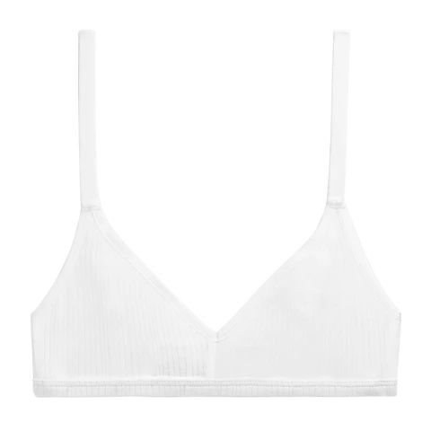 Whipped Non-Wire Bra in White | Negative Underwear