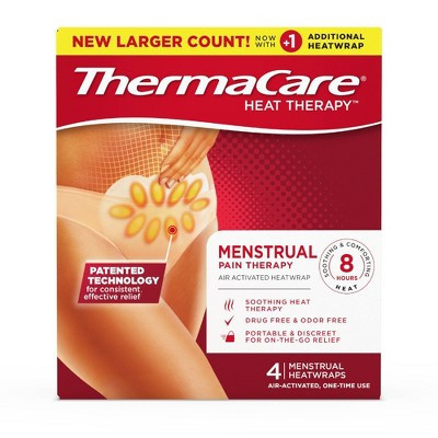 ThermaCare Menstrual Heatwrap - 4ct | Target