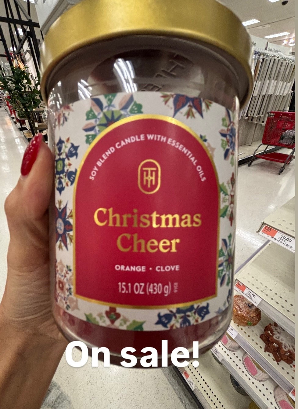Holiday candles on sale with Target circle 

#LTKGiftGuide #LTKHoliday #LTKSaleAlert
