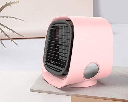Amazon.com: Portable Air Cooler Fan Purifier Humidifier Desktop Cooling Fan with 3 Speeds Mini Po... | Amazon (US)