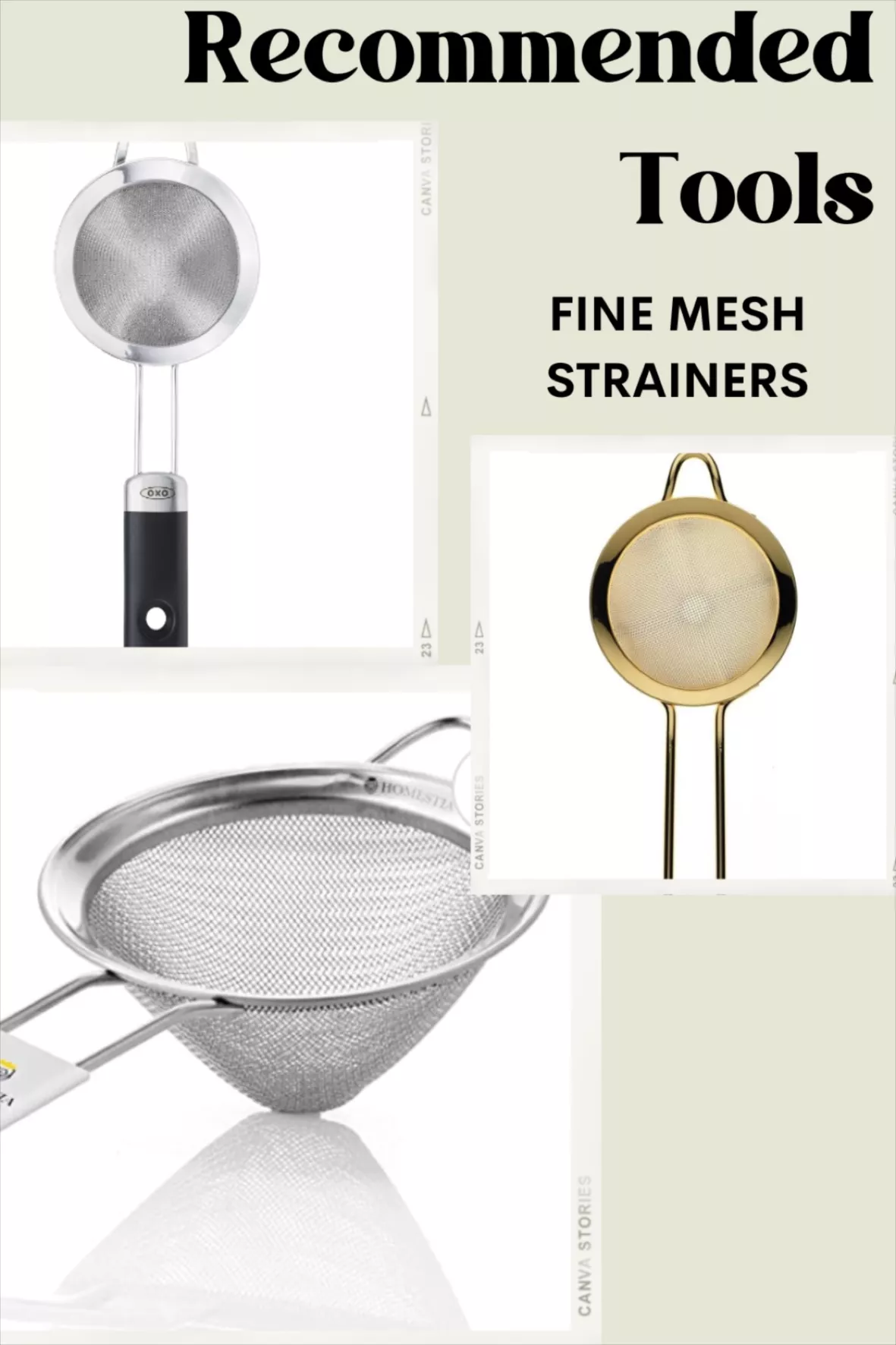 OXO Cocktail Strainer, Steel