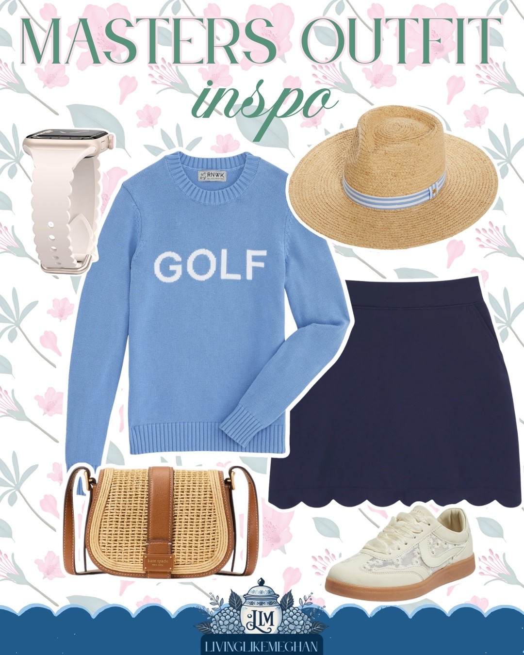  cozy Masters-week outfit for cooler tournament mornings. ⛳💙
The blue “Golf” sweater paired with a scalloped navy skirt, straw hat, and woven crossbody gives that classic spectator style while still feeling comfortable for a full day outside.

Tap to explore the pieces in this outfit!


masters sweater outfit • golf spectator outfit women • preppy golf outfit • blue sweater outfit spring • scalloped skirt outfit • golf style inspiration • classic country club style • masters tournament fashion

#LTKSaleAlert #LTKActive #LTKgrwm