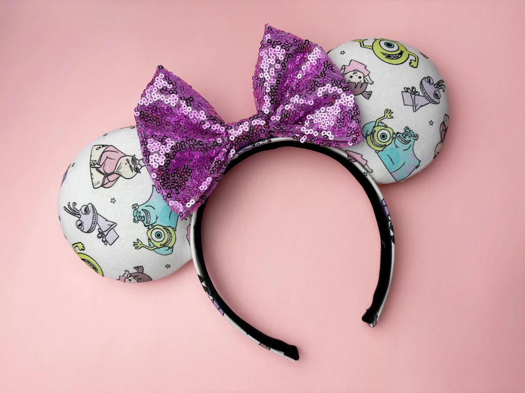 Monsters Inc Ears, Pixar Ears, Sulley Ears, Mike Wazowski Ears, Minnie Ears, Disney Ears - Etsy | Etsy (US)