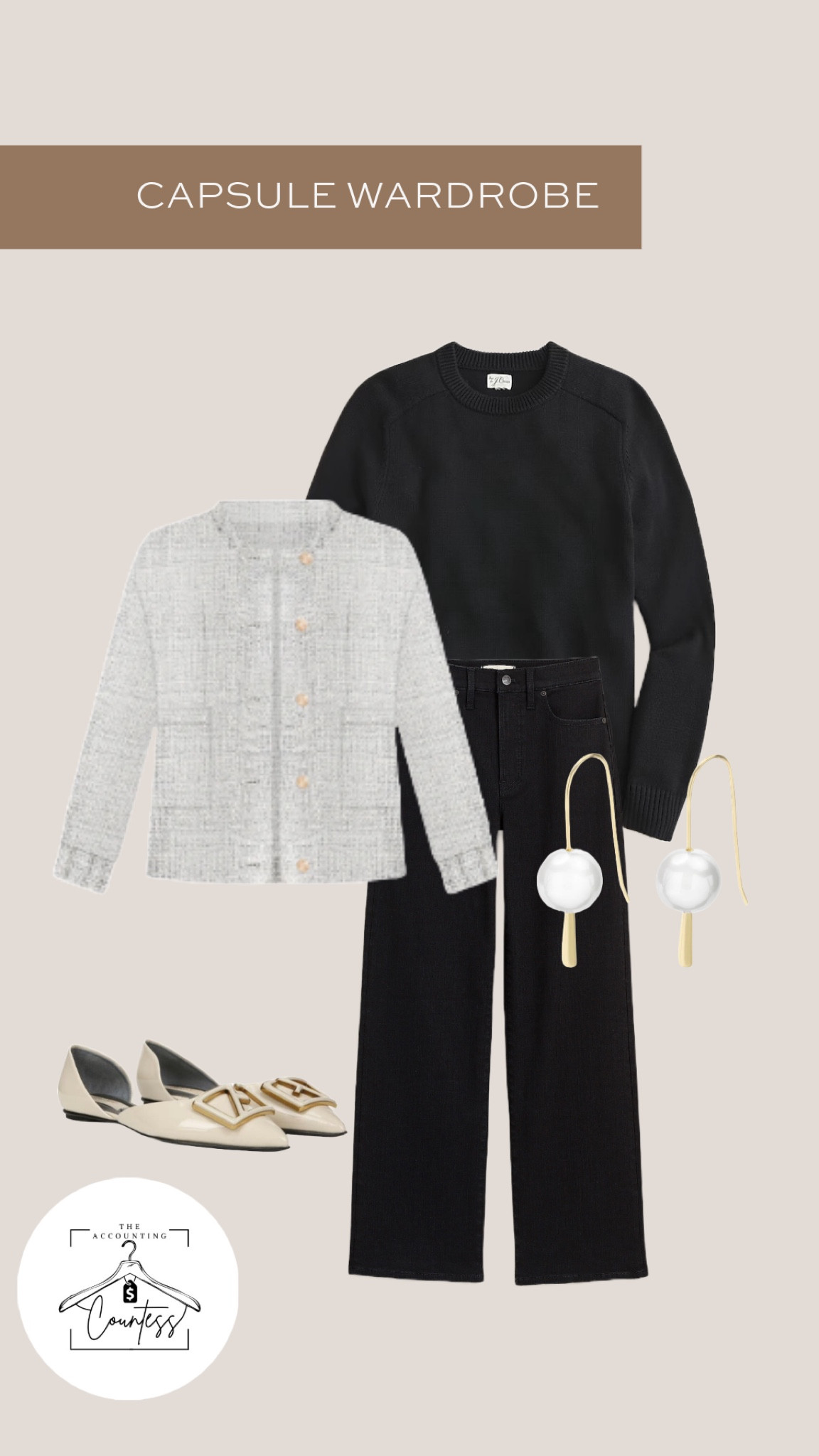 Capsule wardrobe work outfit 

#LTKshoecrush #LTKworkwear