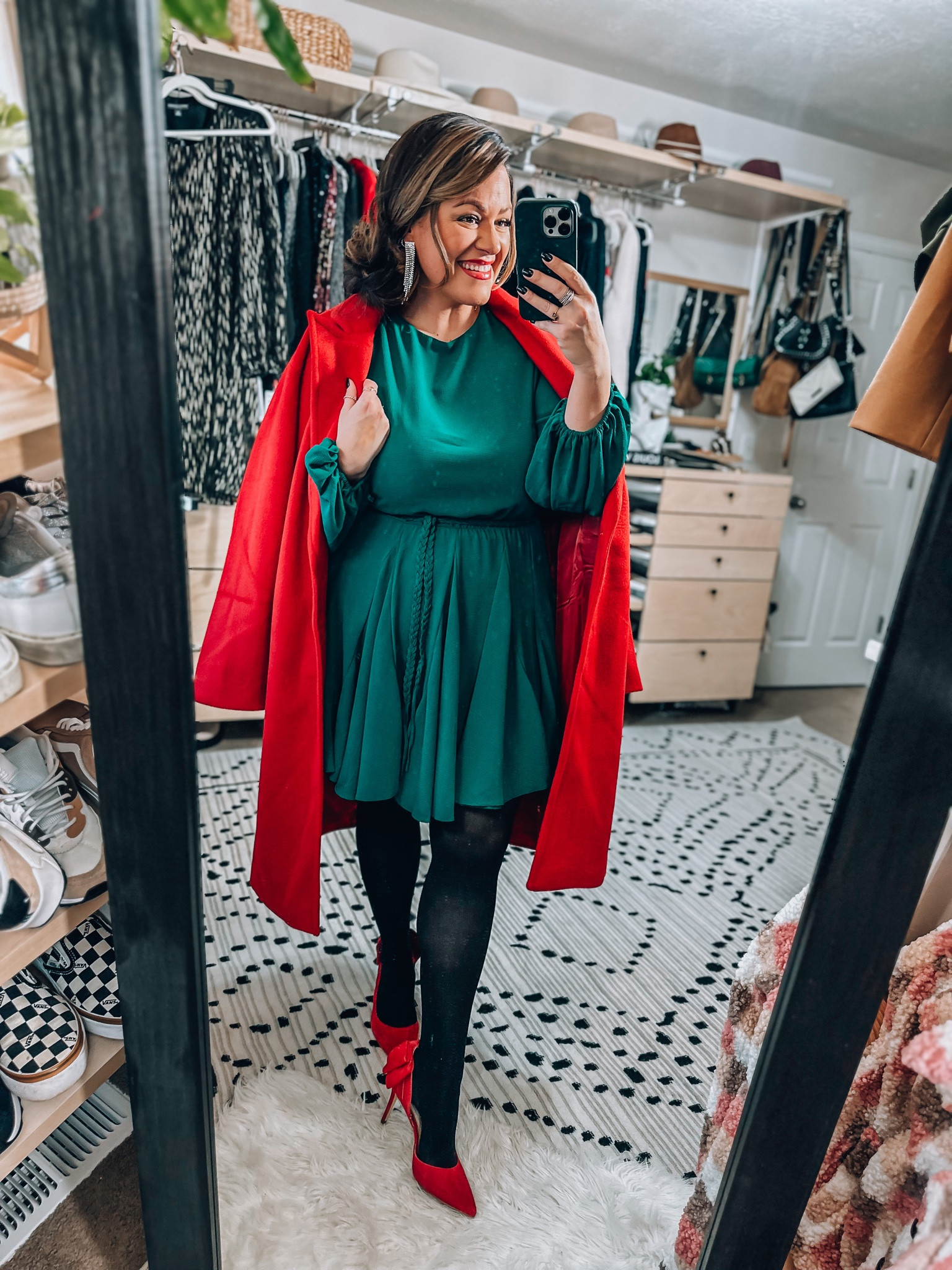 frozen 2 elsa green dress Girls: Everyday Joy Black Tights – Shop the Mint main image 1