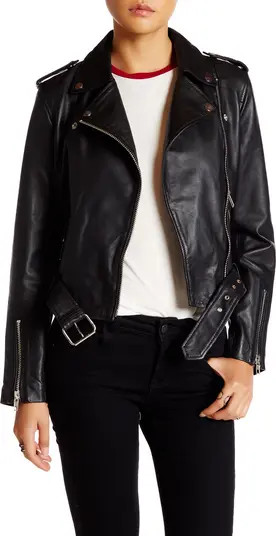 Allison Leather Moto Jacket | Nordstrom Rack