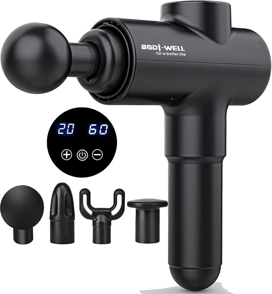 Massage Gun Deep Tissue - Back Muscle Massager w/High Torque Motor for Back Pain, Shoulder, Neck,... | Amazon (US)