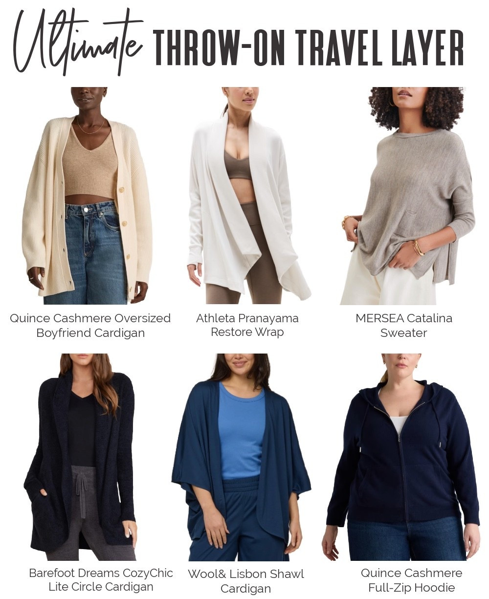 Recently, a member of the Travel Fashion Girl Facebook community asked for the ultimate throw-on layer: something soft, cozy, high quality, and versatile enough to wear over basically any outfit while still looking put together. 🤔

As always, our community delivered! If you're searching for that magical layer that somehow works with everything, this roundup of our community's most-loved favorites is for you. 💕

Save this post for the next time you're looking for the perfect cozy layer to reach for on repeat! ☺️

#LTKeurope #LTKtravel #LTKstyletip