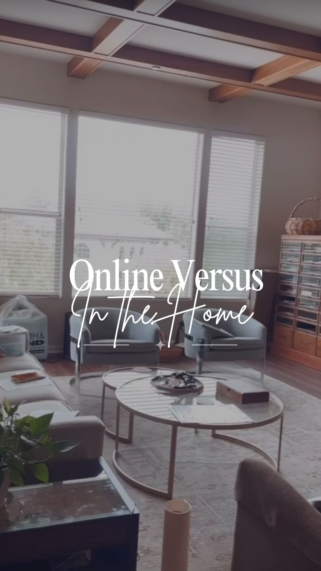 These round nesting coffee tables look so good in my client’s home. 

I love the soft brass finish on the frame and the glass top allows us to see through up the beautiful Bianca area rug below! 😍 

For reference the Bianca rug is from Pottery Barn and this is the Taupe color option. It’s mostly neutral with a little bit of chambray blue in it. 👍🏻

With my flat-rate virtual interior design services I am able to help my clients create a professional level of design within their home.

When you work with me you will go from being stuck in a Pinterest rabbit hole to having a clear vision, mapped out plan & expert guidance for creating a home you dream of!

Click the link in bio to learn more & book a FREE virtual design consult. 🤗

#mypotterybarn #potterybarn #potterybarnhome #classicinteriors #timelessstyle #cozyhome #neutralhome #livingroomdecor #familyroomdesign #homerefresh #interiorinspo #designerstyle
#amazonfinds #amazonhome

#LTKHome #LTKstorytime #LTKdayinmylife