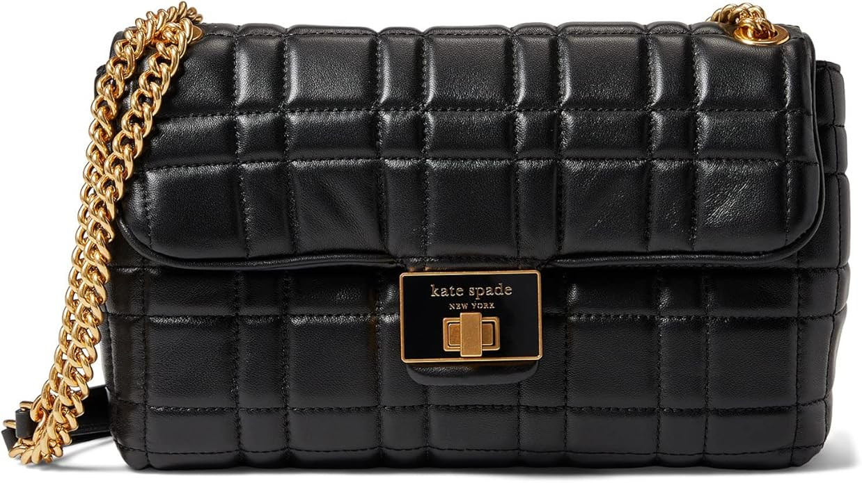 Kate Spade New York Evelyn Quilted Leather Medium Convertible Shoulder Bag | Amazon (US)