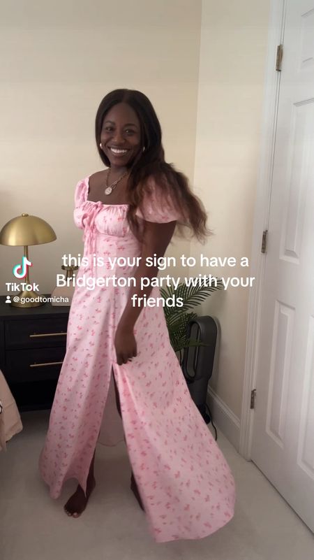 Bridgerton - milk maid dresses - viral Amazon dress - pink sundress - floral sundress - prairie dress - cottagecore 

#LTKFindsUnder50 #LTKStyleTip