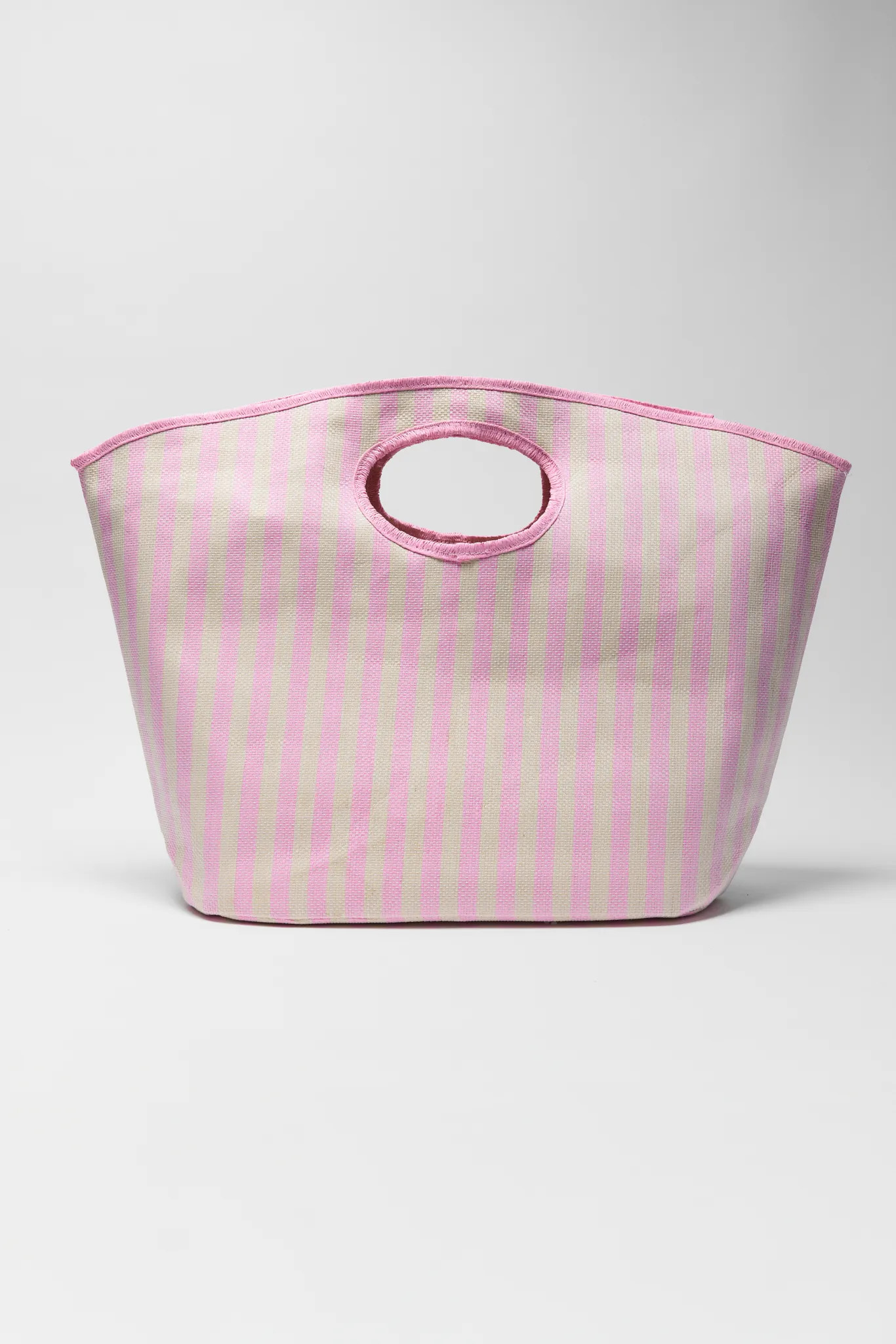 Lola Pink Striped Tote | Avara