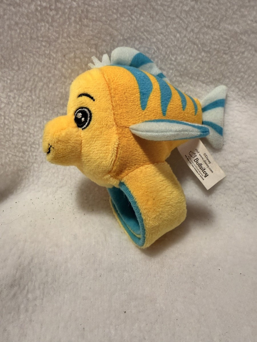 Disney Flounder Cutie Cuff Slap Bracelet Plush by Bullsitoy Little Mermaid | eBay US