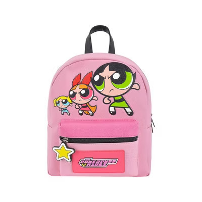 Concept One Power Puff Girls Pow Crescent Art Mini Backpack | Target