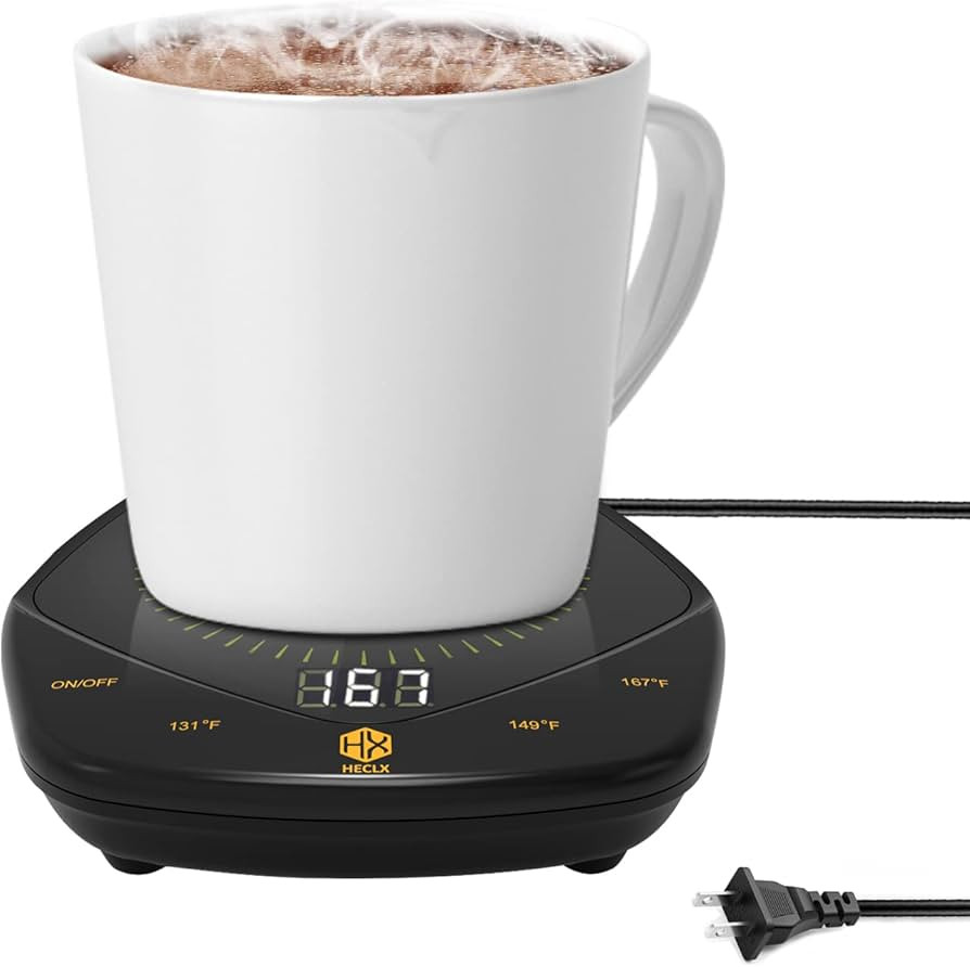Mug Warmer for Desk Auto Shut Off 25W Coffee Warmer Three Adjustable Temperature Cup Warmer for C... | Amazon (US)