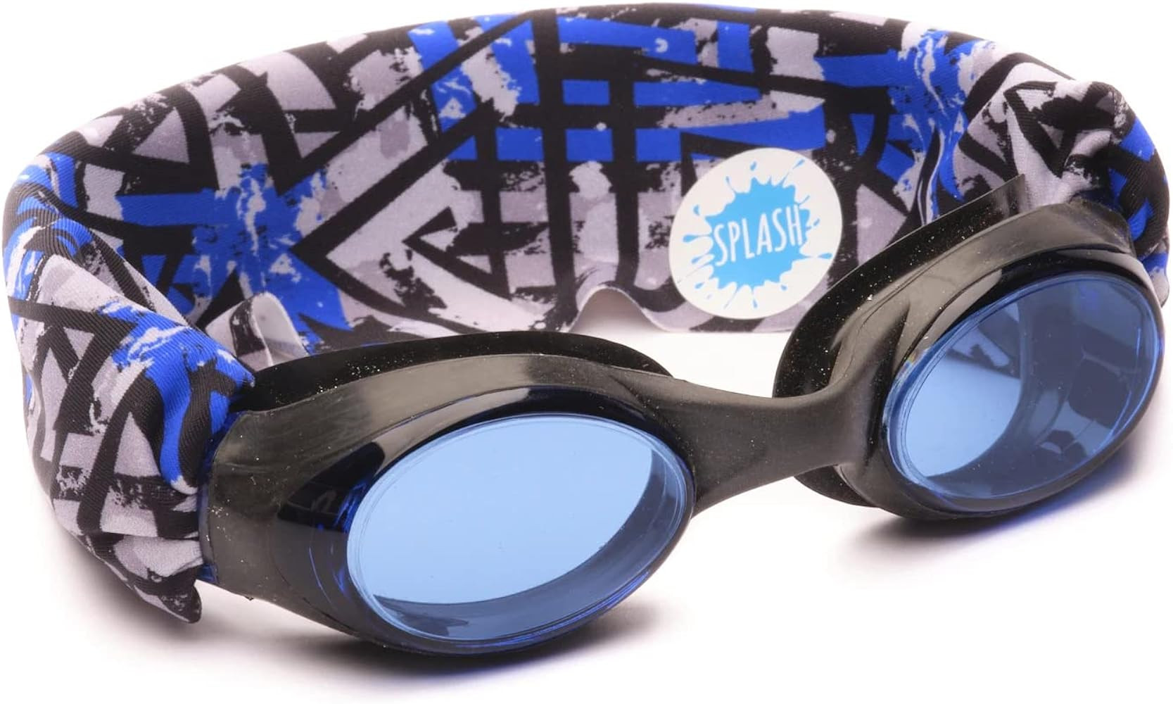 Splash Place KIDS SWIM GOGGLES with Fabric Strap | Tangle-Free Swimming Goggles for Kids | Amazon (US)