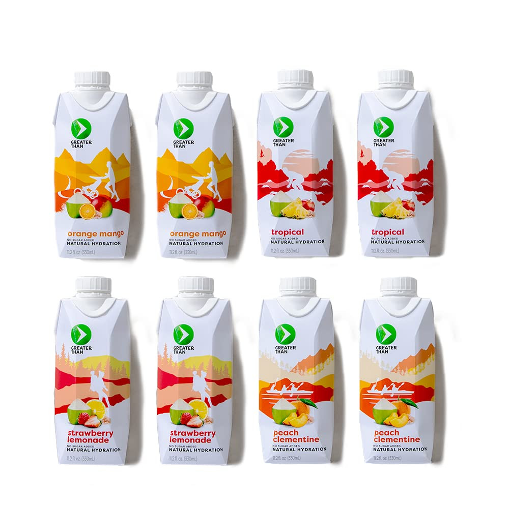 Greater Than - Hydration for Pregnant and Breastfeeding Moms - Fruit Infused Coconut Water - No A... | Amazon (US)