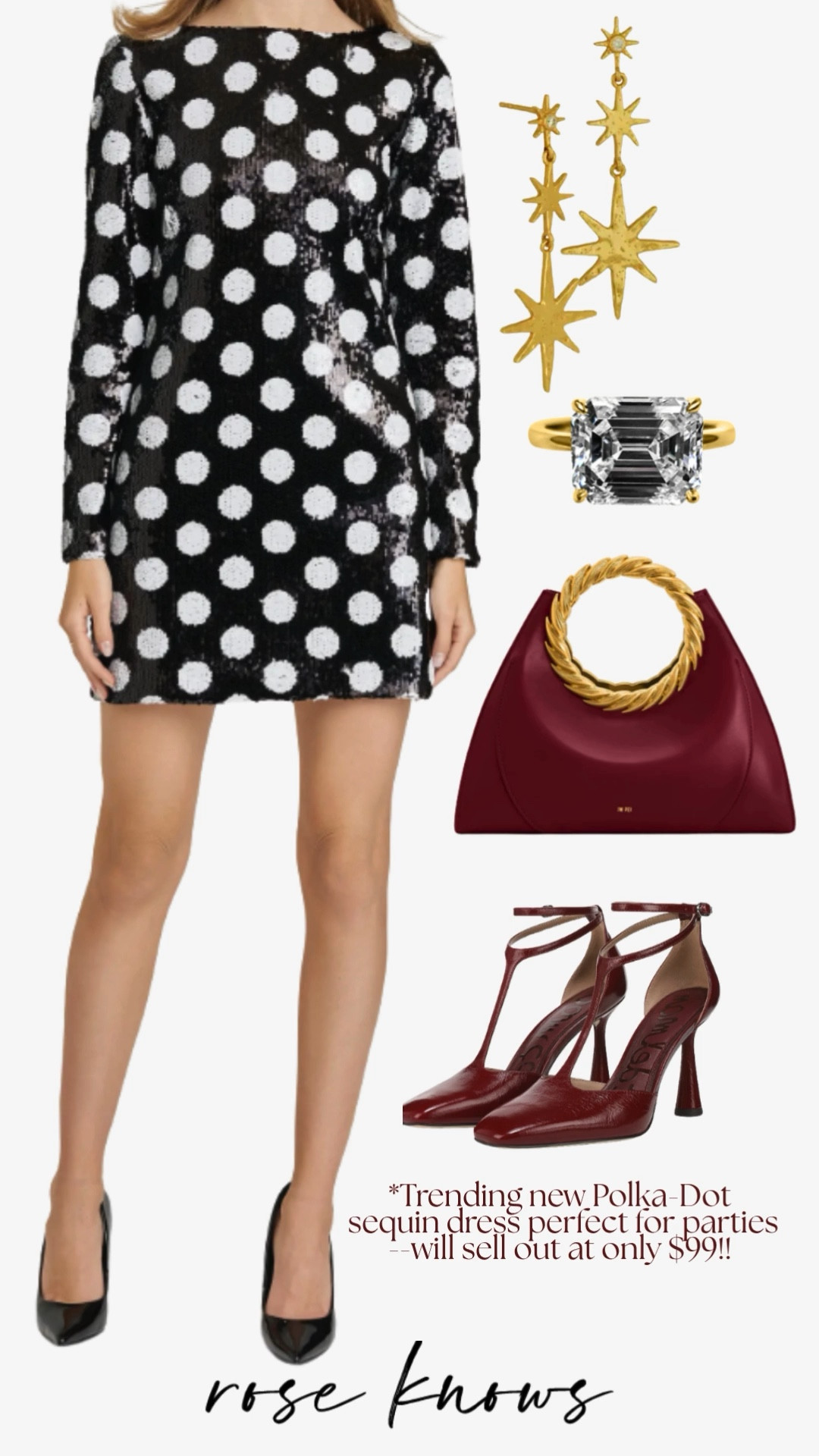 On trend polka dot dress will sell out! So cute don’t wait! Under $100 

#LTKParties #LTKFindsUnder100 #LTKWedding