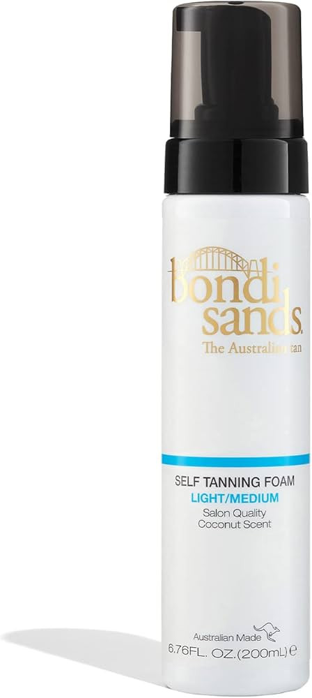 Bondi Sands Self Tanning Foam | Lightweight, Self-Tanner Foam Enriched with Aloe Vera and Coconut... | Amazon (US)