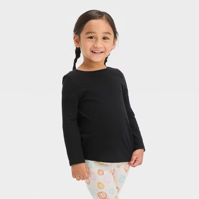 Toddler Girls' Long Sleeve T-Shirt - Cat & Jack™ | Target